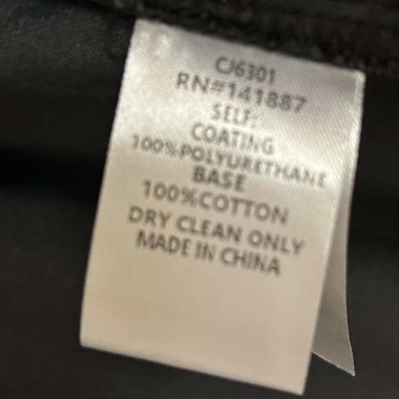 TCEC Faux Leather Button Down - Picture 4 of 4